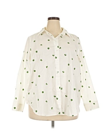 Lane Bryant 3/4 Sleeve Blouse (view 1)