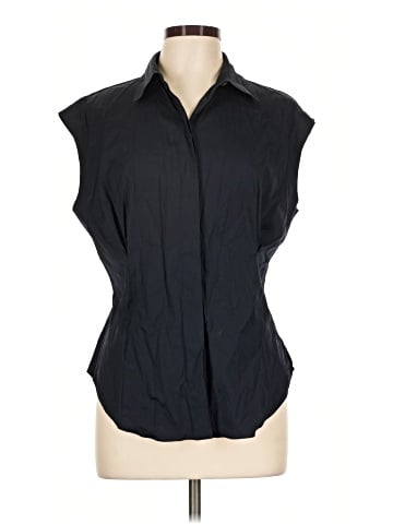 Theory Sleeveless Button-Down Shirt (view 1)