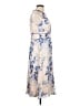 Calvin Klein 100% Polyester Blue Cocktail Dress Size 12 (petite) - photo 4