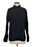 Boden Solid Black Long Sleeve Button-Down Shirt Size 4R - photo 1
