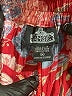 Angie Floral Red Shorts Size M - photo 3