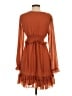 Altar'd State 100% Polyester Orange Cocktail Dress Size S - photo 2