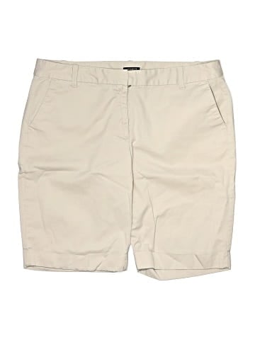 Ann Taylor Factory Khaki Shorts (view 1)