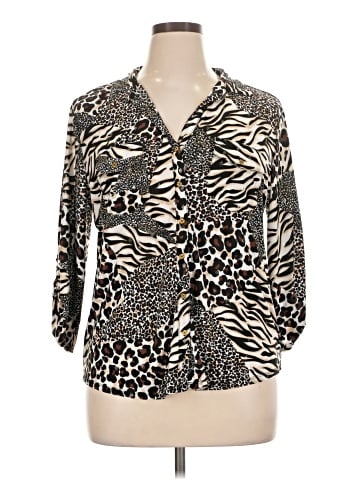 Emily Daniels 3/4 Sleeve Blouse (view 1)