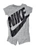 Nike Graphic Silver Short Sleeve Onesie 3-6 MO / 6 MO - photo 1