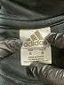 Adidas 100% Polyester Black Zip Up Hoodie Size 6 - photo 3
