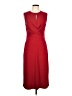 Moda International Solid Red Cocktail Dress Size L - photo 1
