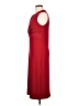Moda International Solid Red Cocktail Dress Size L - photo 5