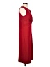 Moda International Solid Red Cocktail Dress Size L - photo 4