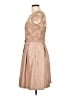 Taylor 100% Polyester Tan Cocktail Dress Size 10 - photo 5