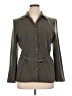 Amanda Smith 100% Acrylic Solid Gray Blazer Size 14 - photo 1