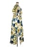 CeCe 100% Cotton Tropical Blue Casual Dress Size 3X - photo 4