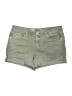 Mossimo Solid Green Khaki Shorts Size 14 - photo 1