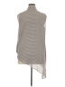 Alfani 100% Polyester Gray Short Sleeve Blouse Size 14 - photo 2