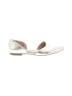 Old Navy Metallic Silver Flats Size 8 - photo 1