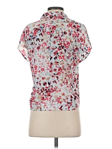 DKNY Short Sleeve Blouse (view 2)