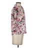 DKNY Floral Pink Short Sleeve Blouse Size XS - photo 4