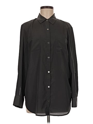 DKNY Long Sleeve Blouse (view 1)