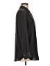 DKNY 100% Polyester Solid Black Long Sleeve Blouse Size M - photo 4