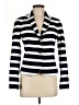 Gap 100% Polyester Stripes Ivory Blazer Size 6 - photo 1