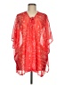 En Creme 100% Polyester Red Swimsuit Cover Up Size M - photo 1
