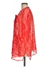 En Creme 100% Polyester Red Swimsuit Cover Up Size M - photo 5