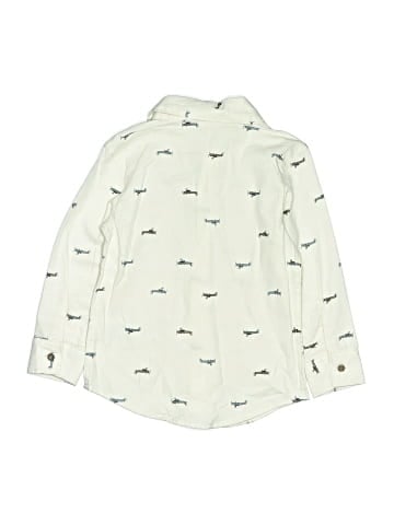 Carter's Long Sleeve Button-Down Shirt (view 2)