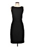 Theory Solid Black Cocktail Dress Size 10 - photo 1