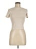 Zara Ivory Short Sleeve Turtleneck Size M - photo 1