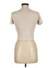 Zara Ivory Short Sleeve Turtleneck Size M - photo 2