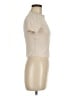 Zara Ivory Short Sleeve Turtleneck Size M - photo 4
