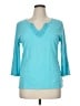 Talbots Teal 3/4 Sleeve T-Shirt Size XL - photo 1