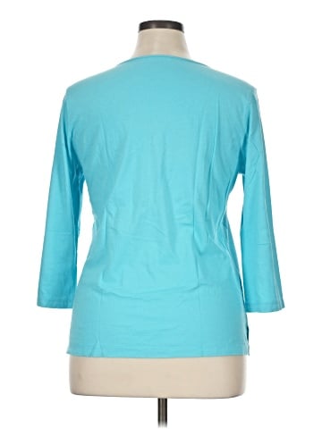 Talbots 3/4 Sleeve T-Shirt (view 2)