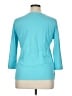 Talbots Teal 3/4 Sleeve T-Shirt Size XL - photo 2