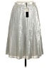 Talbots Metallic Silver Formal Skirt Size 2 - photo 2