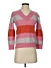 Kinross Stripes Pink Pullover Sweater Size S - photo 1