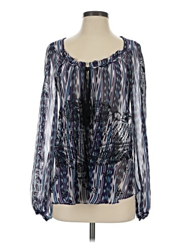 YaYa Aflalo Long Sleeve Silk Top (view 1)
