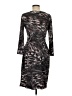 BCBGMAXAZRIA Gray Cocktail Dress Size M - photo 2