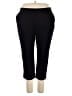 Torrid Solid Black Active Pants Size 3X Plus (3) - photo 1