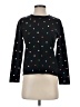 Charter Club Polka Dots Multi Color Black Pullover Sweater Size S (petite) - photo 1
