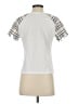 Maje Plaid White Short Sleeve T-Shirt Size Sm (1) - photo 2