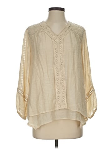 Style&Co 3/4 Sleeve Blouse (view 1)