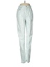 Liz Claiborne 100% Cotton Paisley Teal Jeans Size 8 - photo 1