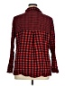 Westbound 100% Cotton Plaid Red Long Sleeve Button-Down Shirt Size XL - photo 2