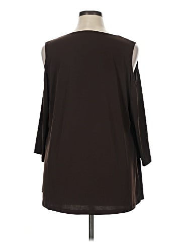 Slinky Brand 3/4 Sleeve Top (view 2)