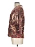Jane Ashley 100% Polyester Brown 3/4 Sleeve Blouse Size L - photo 5