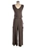 Lisa Rinna Solid Brown Jumpsuit Size XS - photo 2
