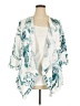 Chico's 100% Rayon Teal Kimono Size XXL (4) - photo 1