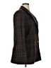 Veronica Beard Plaid Brown Wool Blazer Size 16 - photo 4