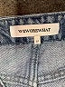 WeWoreWhat 100% Cotton Blue Jeans Size 27 waist - photo 7